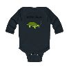 Turtle Illustration Infant Bodysuit | Custom Name Long Sleeve