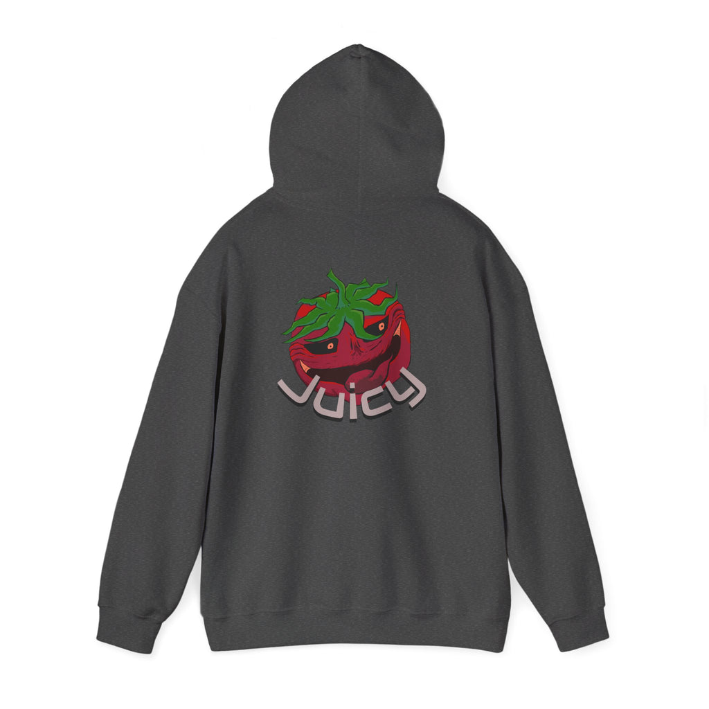 Smirking Tomato Hoodie | Juicy Graphic Sweatshirt