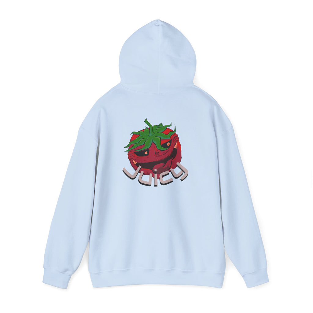 Smirking Tomato Hoodie | Juicy Graphic Sweatshirt