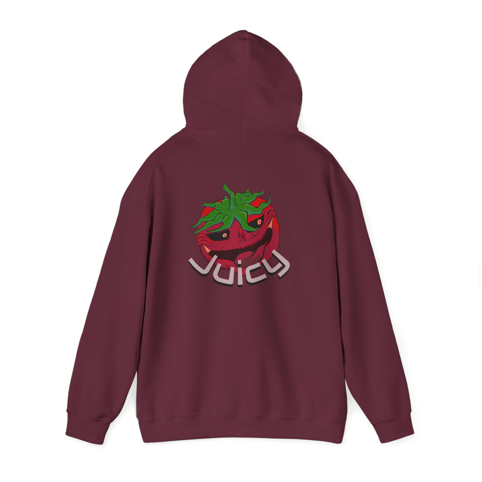 Smirking Tomato Hoodie | Juicy Graphic Sweatshirt