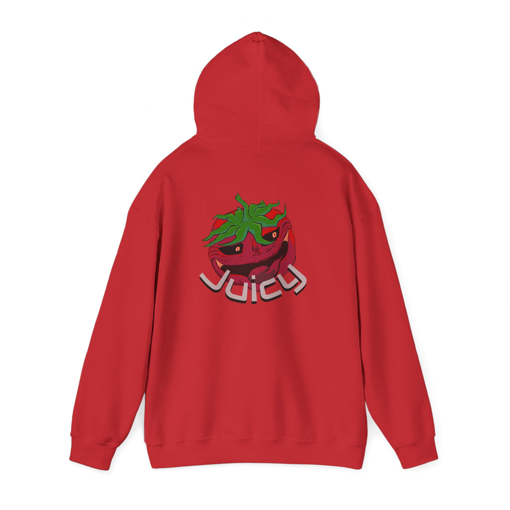 Smirking Tomato Hoodie | Juicy Graphic Sweatshirt