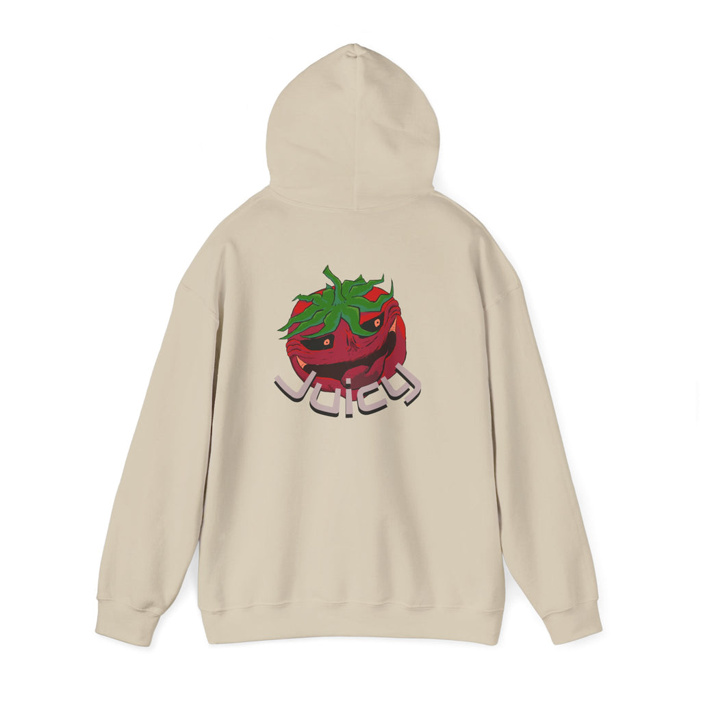 Smirking Tomato Hoodie | Juicy Graphic Sweatshirt