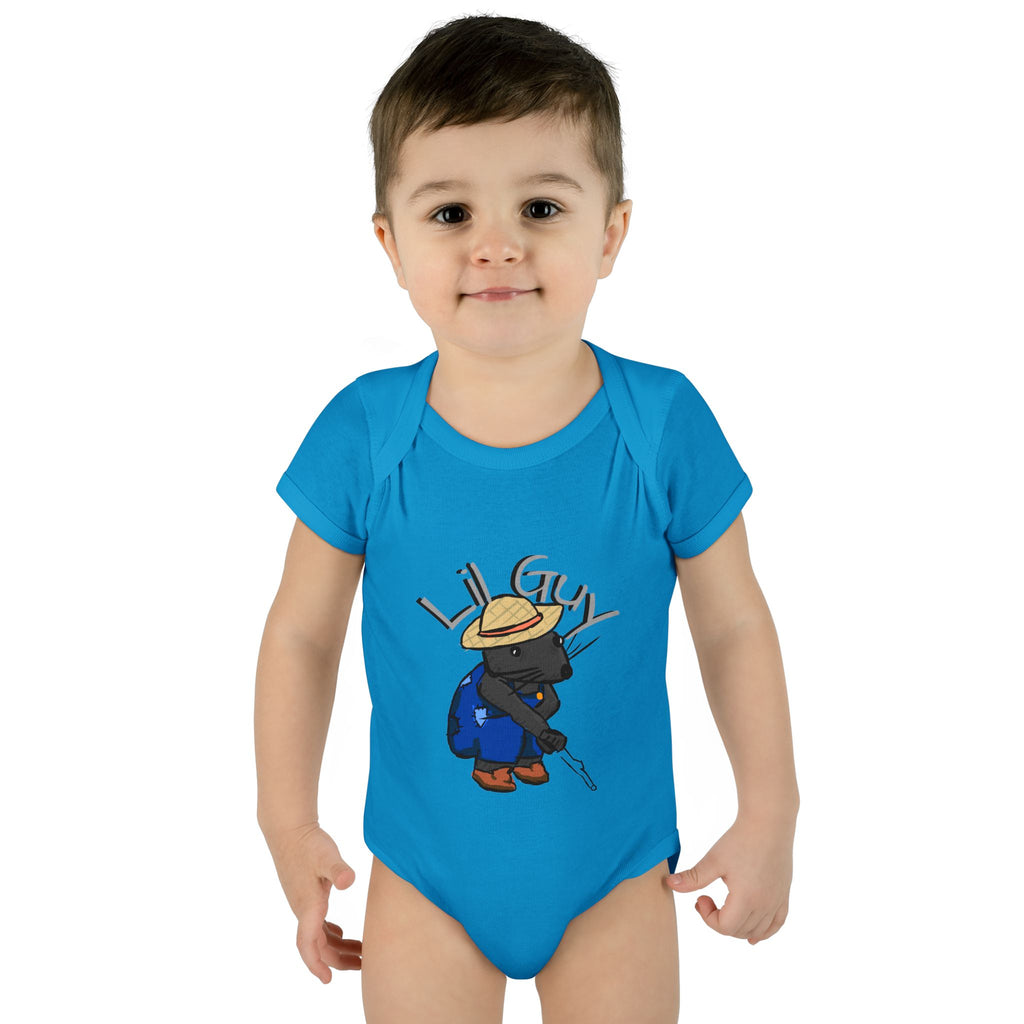 Lil Guy cartoon character Infant Bodysuit | baby romper newborn onesie