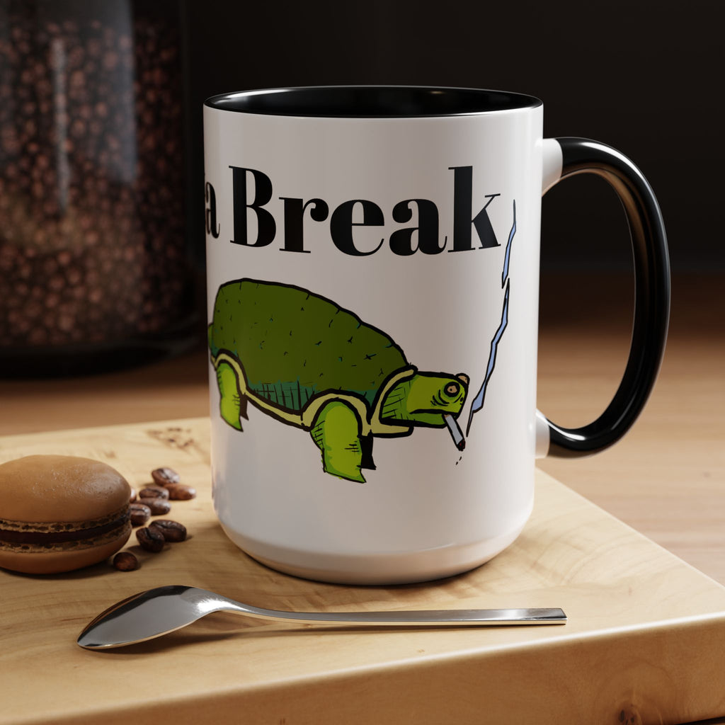 Gimme a Break Turtle | Accent Coffee Mug 11oz-15oz