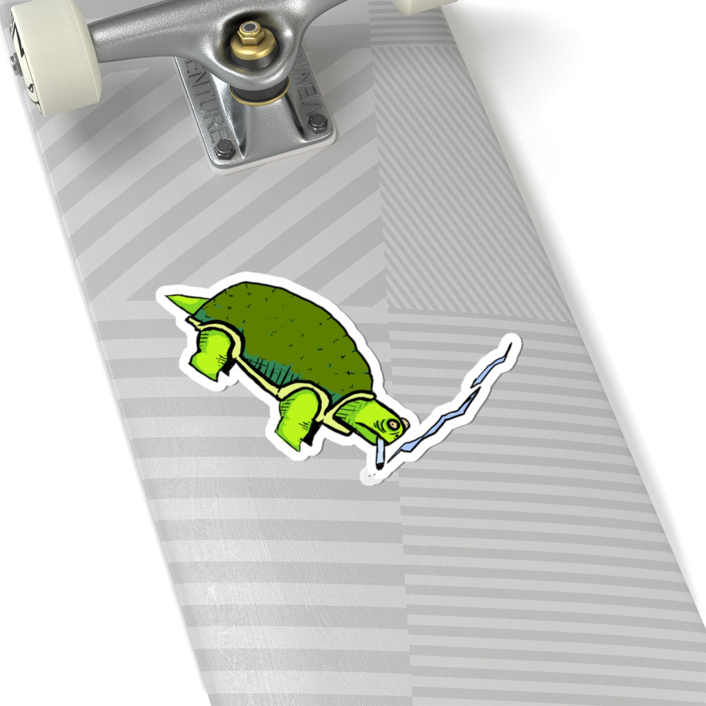Smokin Turtle Sticker