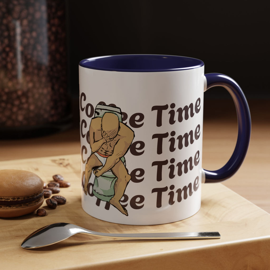 Coffee Time graphic Mug | Accent Coffee Mug 11oz 15oz