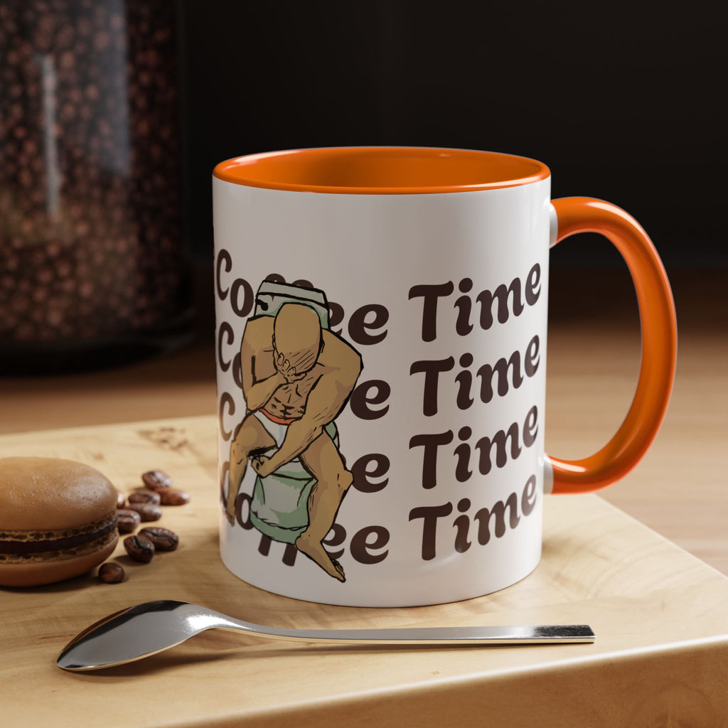 Coffee Time graphic Mug | Accent Coffee Mug 11oz 15oz