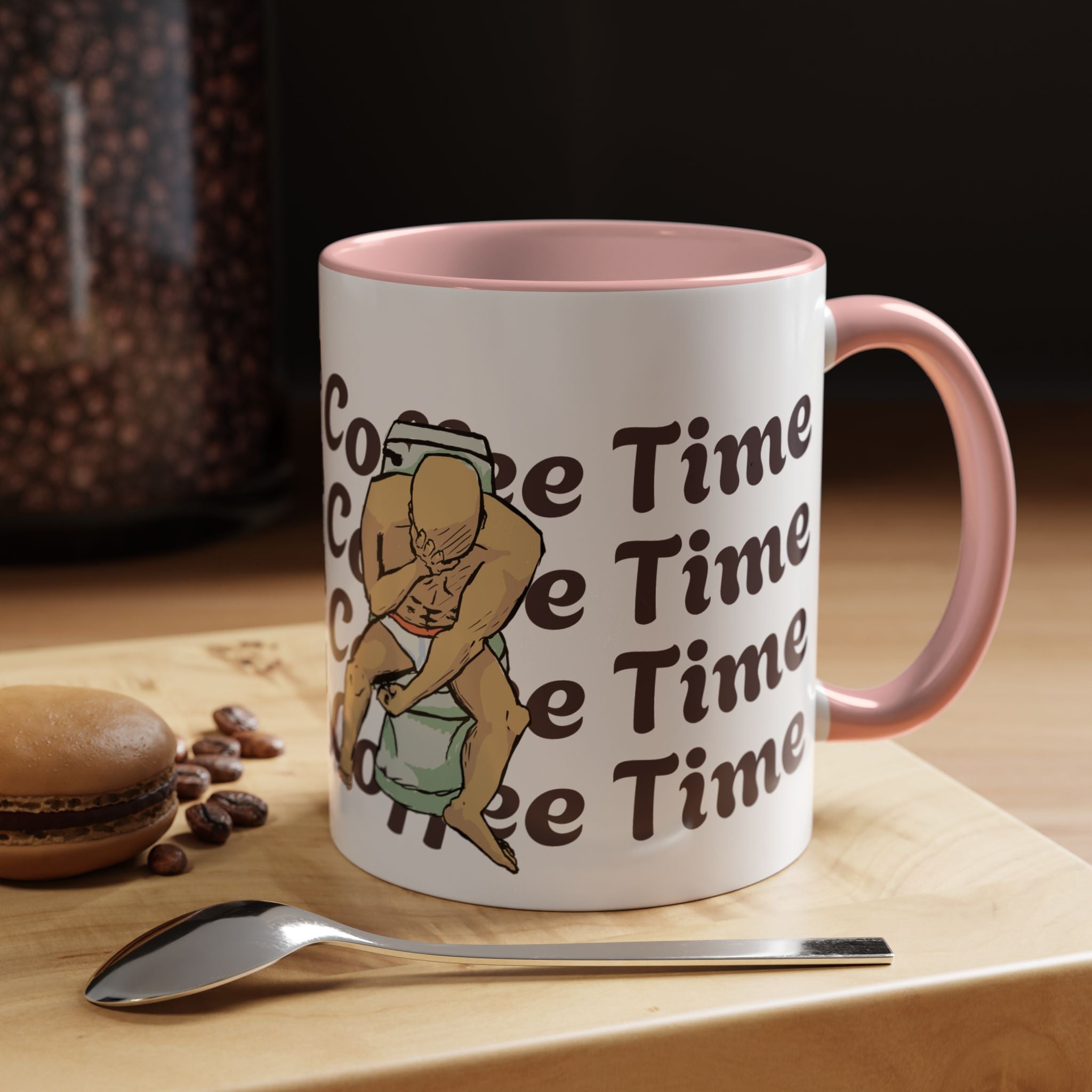 Coffee Time graphic Mug | Accent Coffee Mug 11oz 15oz
