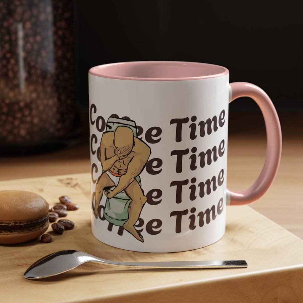 Coffee Time graphic Mug | Accent Coffee Mug 11oz 15oz
