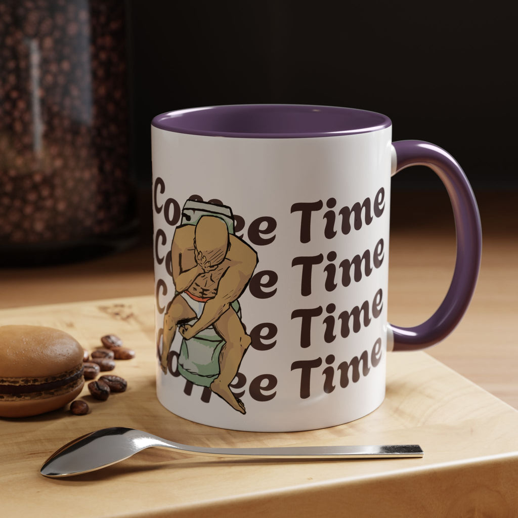 Coffee Time graphic Mug | Accent Coffee Mug 11oz 15oz