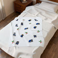 Farm Animals Velvet Blanket