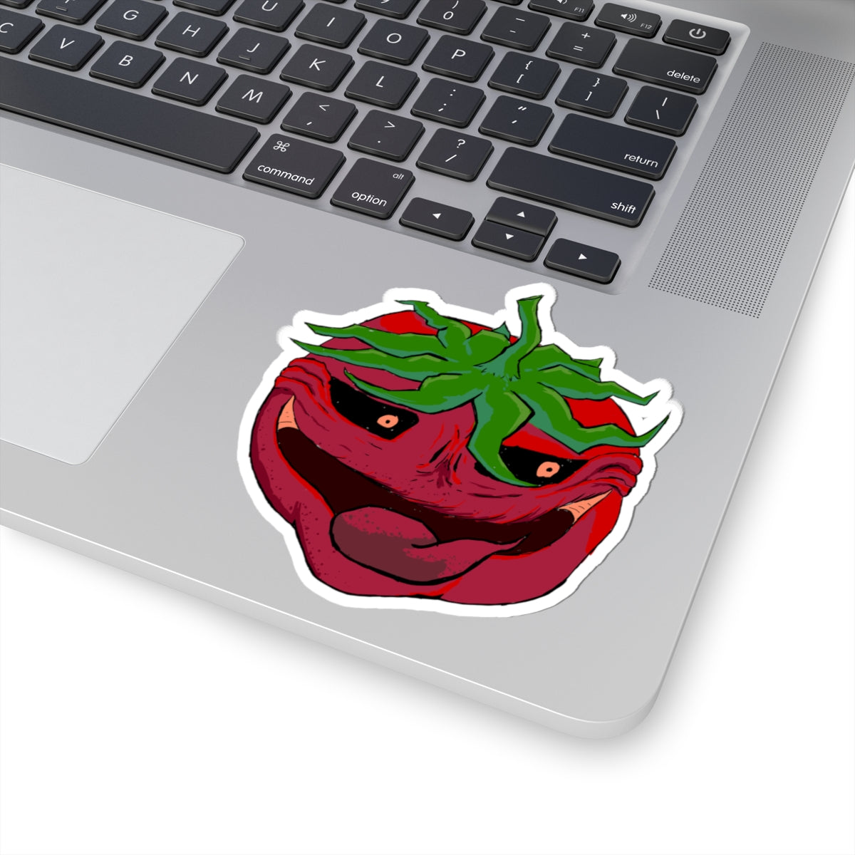 Creepy Tomato sticker | Kiss-Cut Sticker