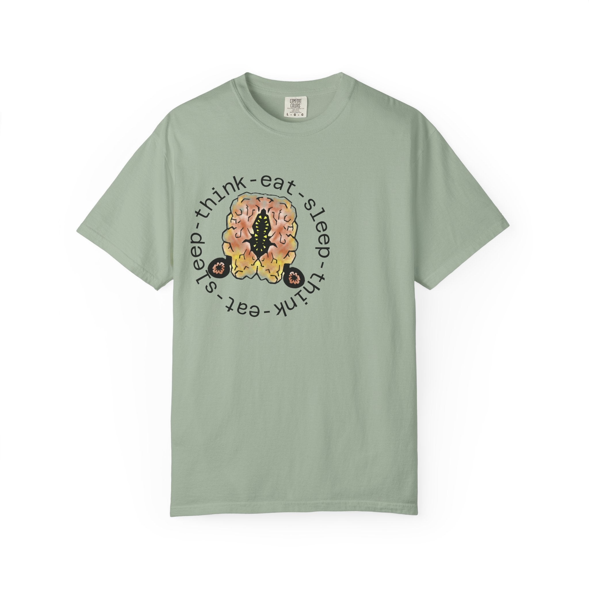 Brain  think·eat·sleep T-shirt