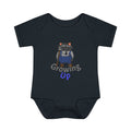 Raccoon Cartoon 'Growing Up' Infant Bodysuit | Baby Onesie