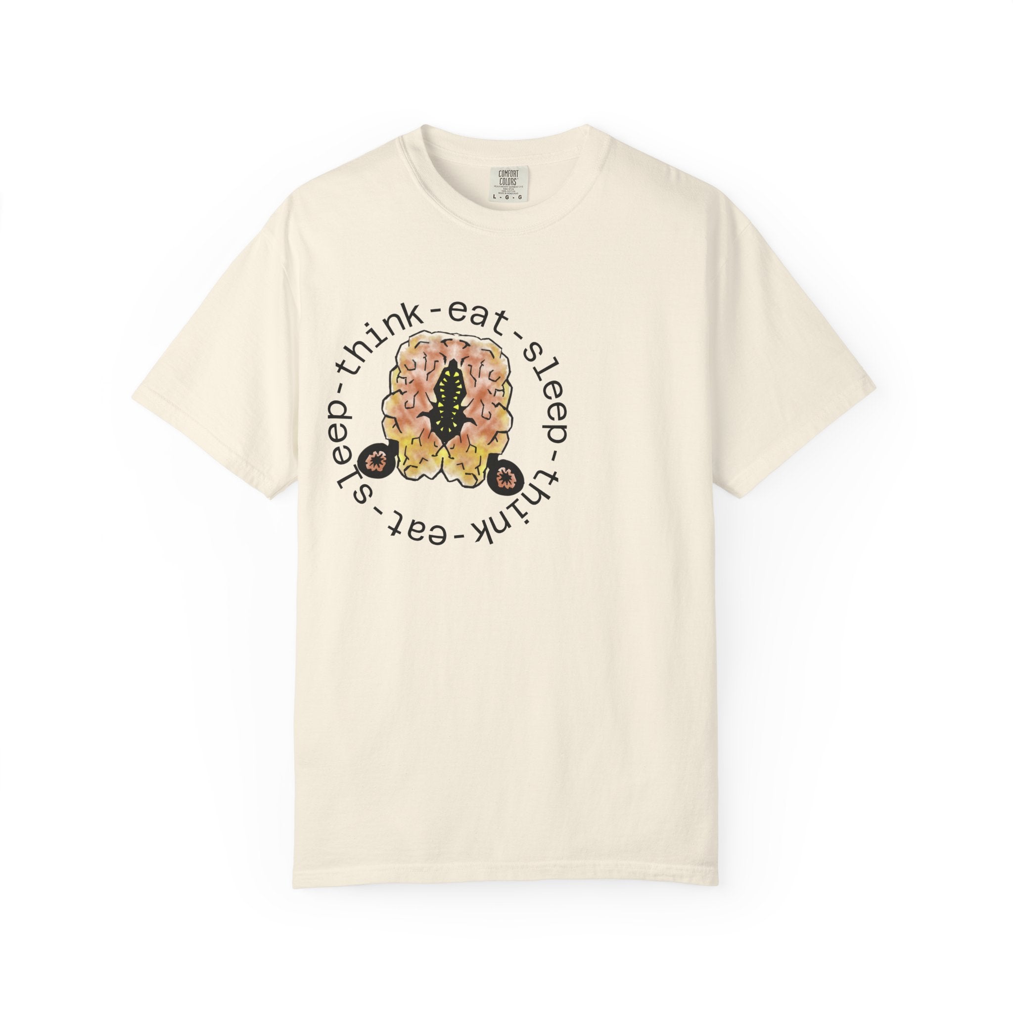 Brain  think·eat·sleep T-shirt