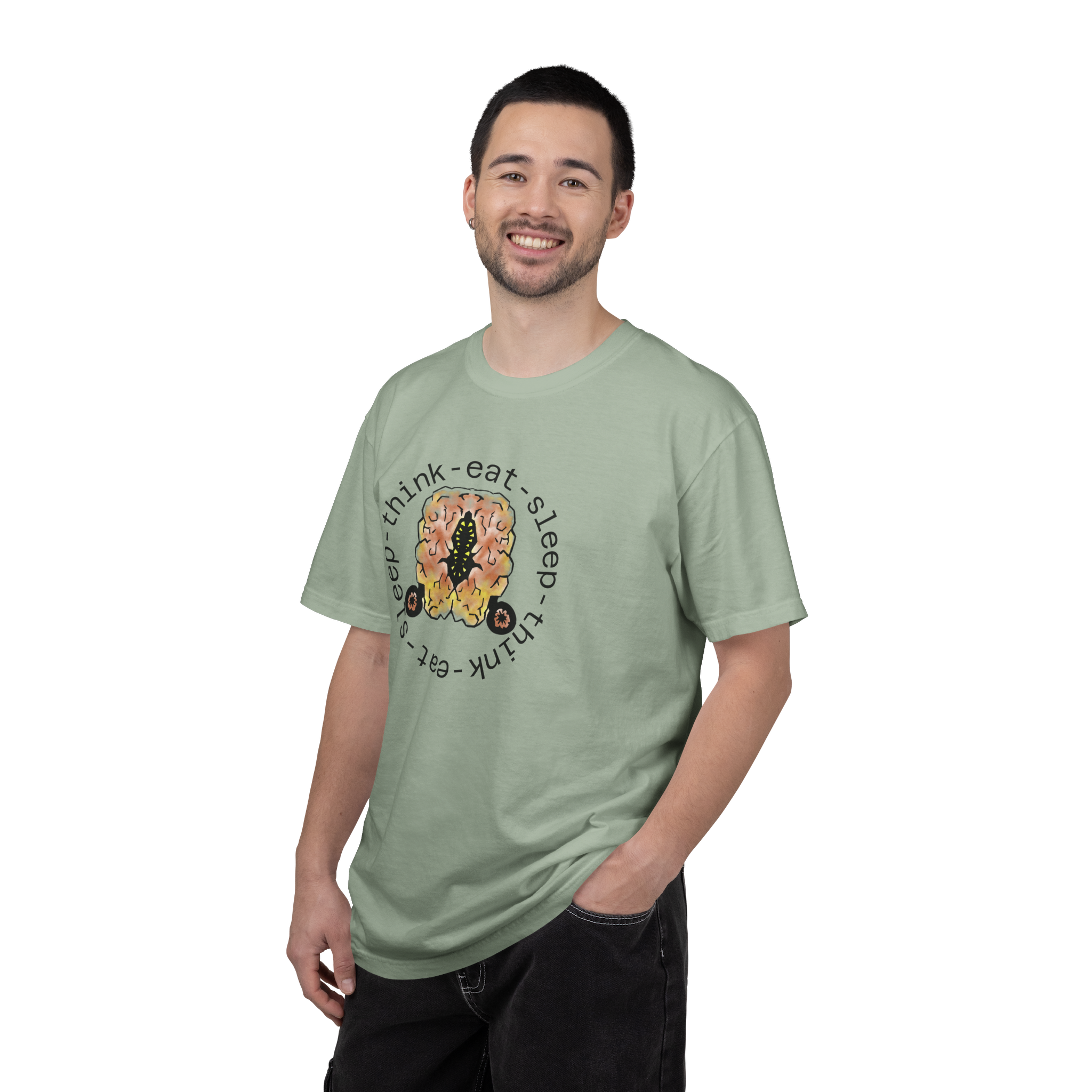 Brain  think·eat·sleep T-shirt