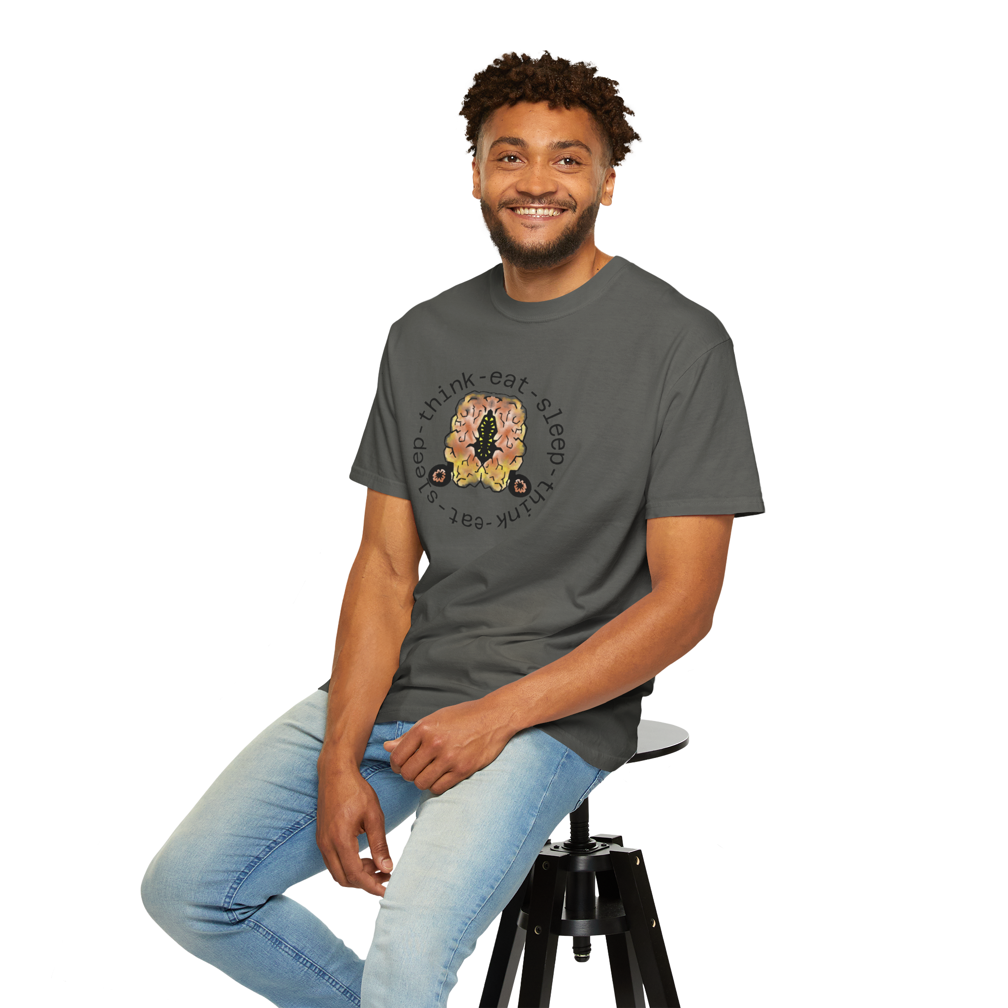 Brain  think·eat·sleep T-shirt