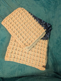 Chunky Waffle Stich Blanket