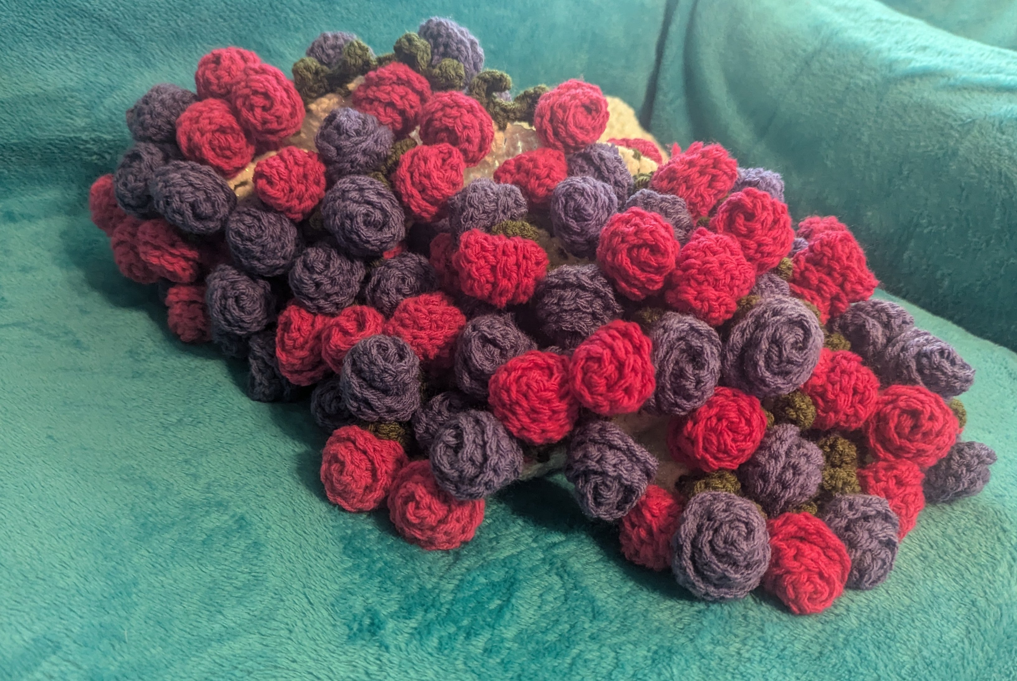 Rose Bouquet Blanket