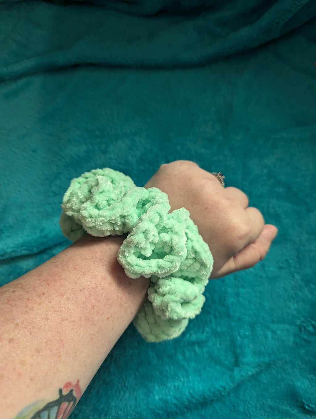 Crocheted Scrunchie