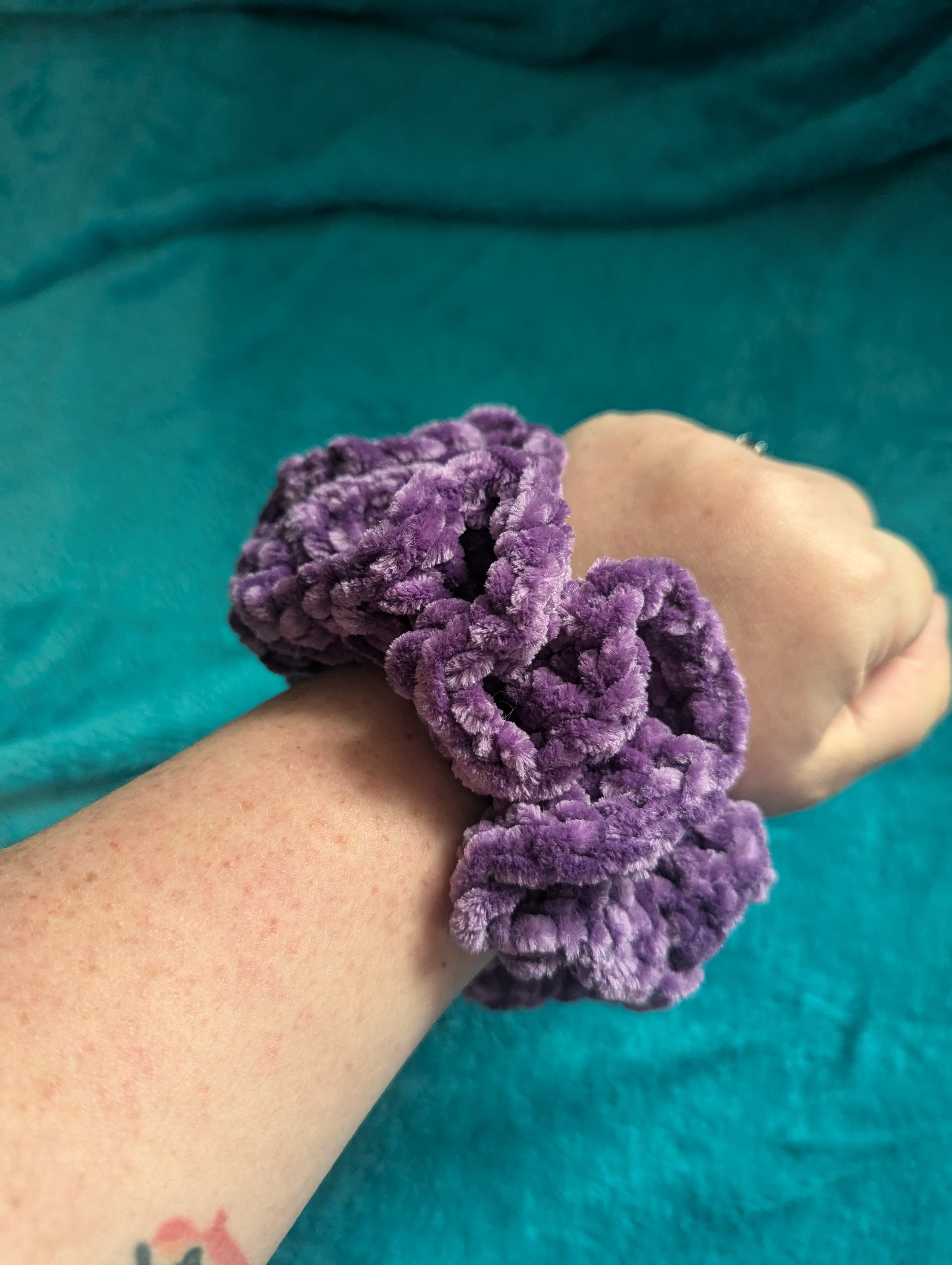 Crocheted Scrunchie