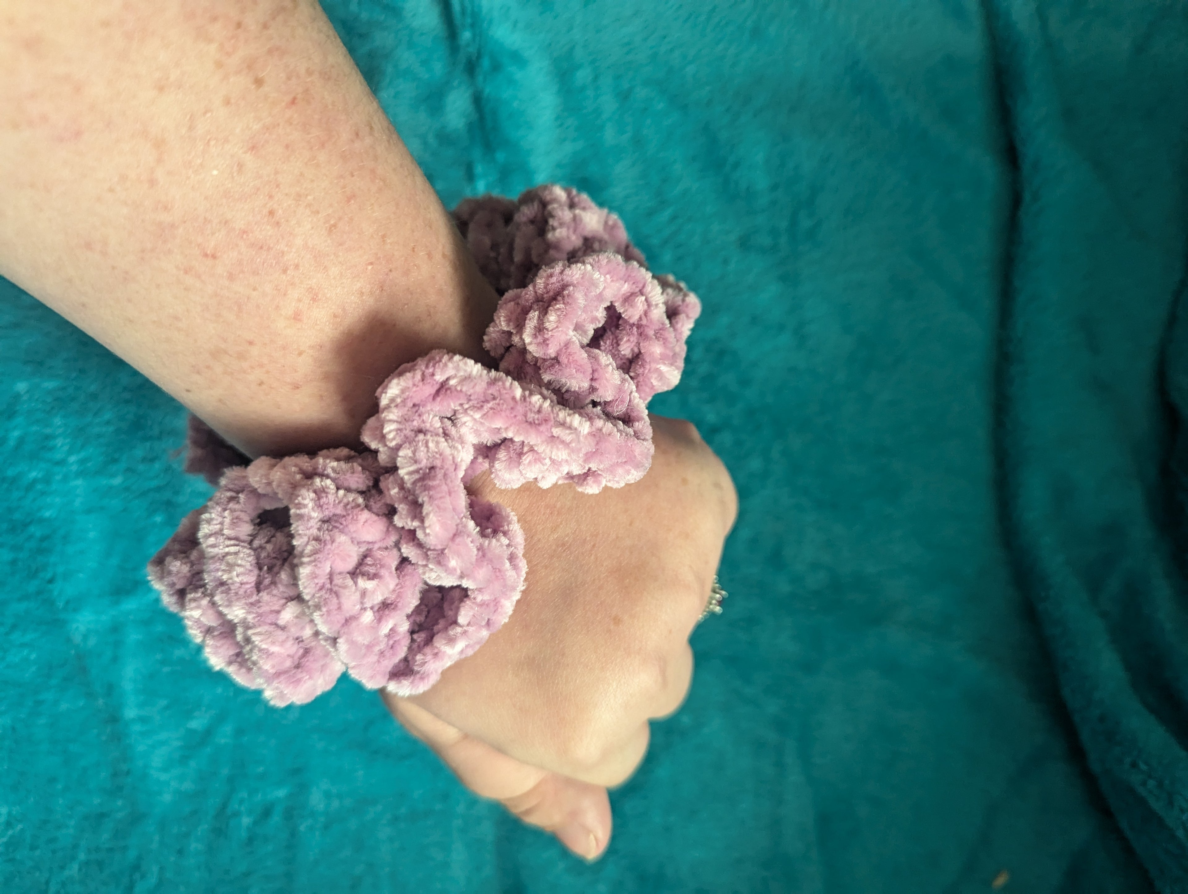 Crocheted Scrunchie